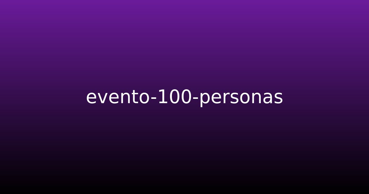 Distribución de mobiliario para un evento de 100 invitados con zonas separadas